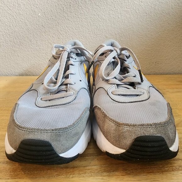 Nike Mens Air Max SC Shoes Sneakers CW4555-011 Wolf Grey Yellow Ochre Size 10 - Picture 4 of 12